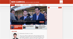 Desktop Screenshot of bencarroll.com.au